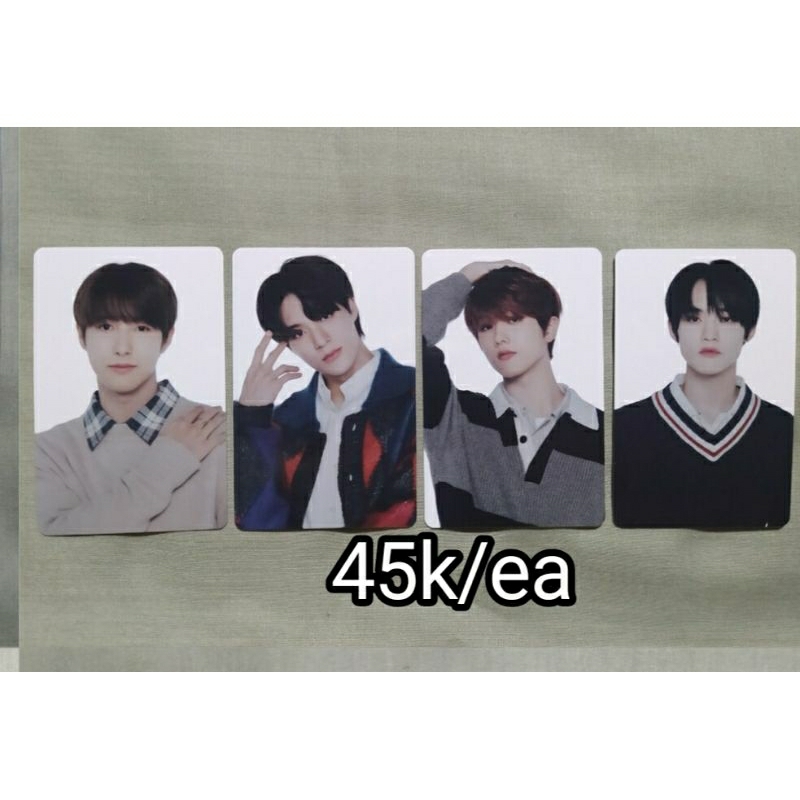 GAME CARD NCT DREAM MARK RENJUN JENO CHENLE JISUNG