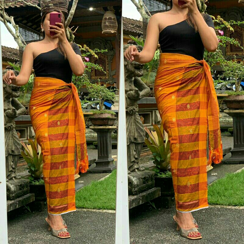 Endek Dobol Set Selendang