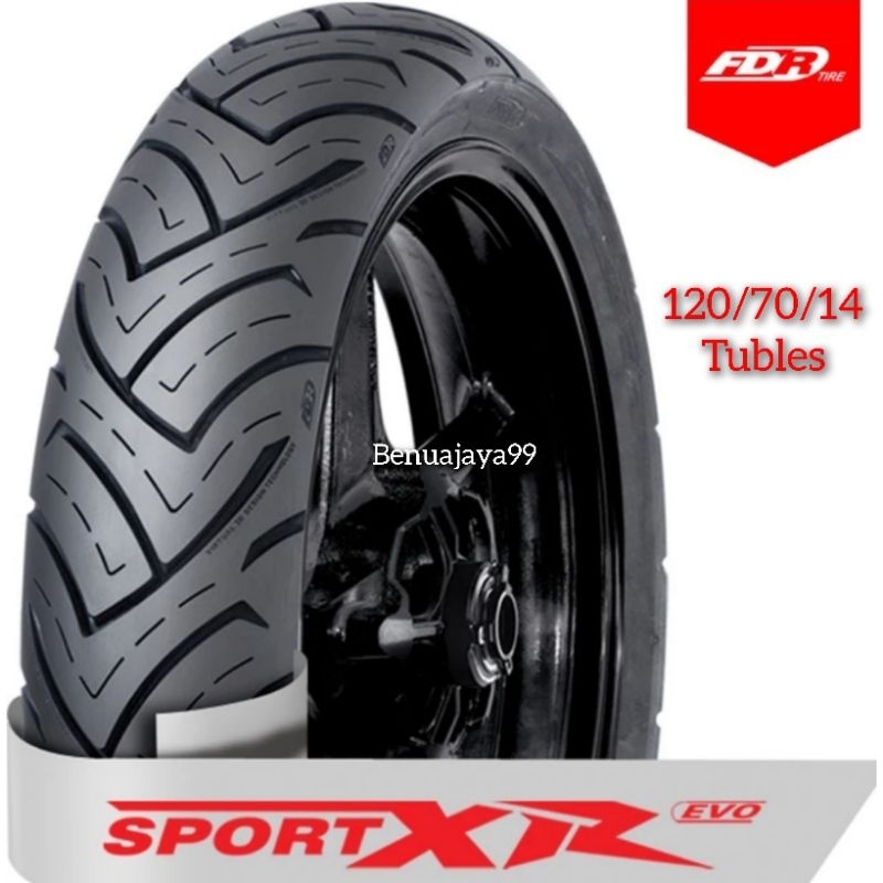 BAN LUAR FDR 120/70/14 TUBLES