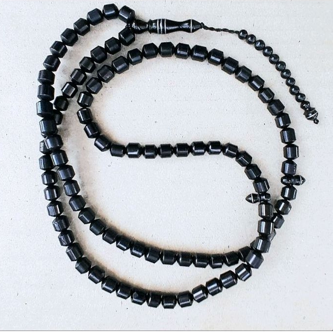 tasbih kaukah tabung marjan peluru set kepala prada