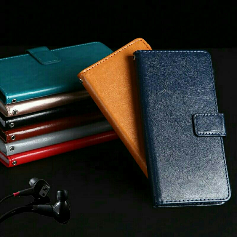 Infinix Smart 4 Smart 5 Smart 6 Smart 6 HD Smart 6 Plus Flip Cover Case Leather Wallet Sarung Dompet