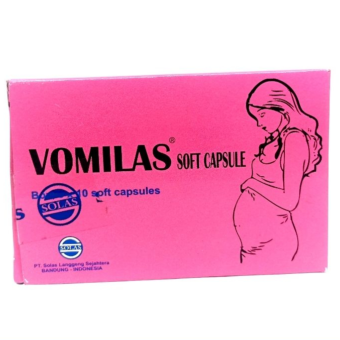 Vomilas Box 30's Kapsul Solas - Vitamin Ibu Hamil