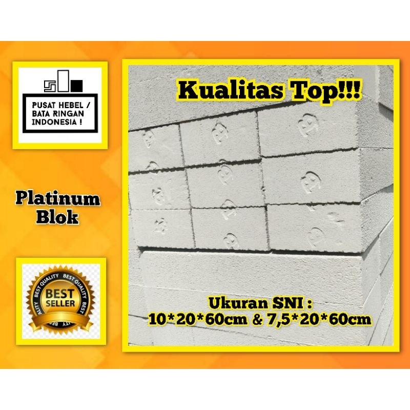 Bata Ringan Bandung | Free Ongkir 1Do (12, 6m3)