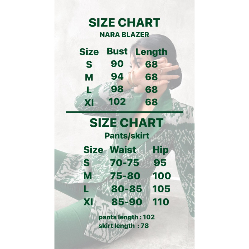 IKI TENUN  /NARA BLAZER TENUN