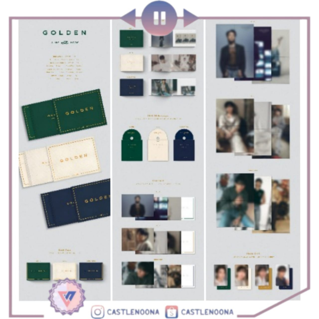 [OPEN PO] JUNGKOOK [GOLDEN] (Random Ver.)