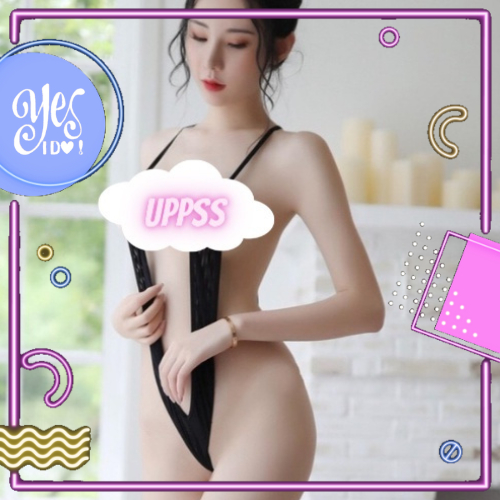 YesIDO Lingerie Sexy Erotis  Pakaian Dalam Cosplay Anime Kamisol Transparan Babydoll 1092