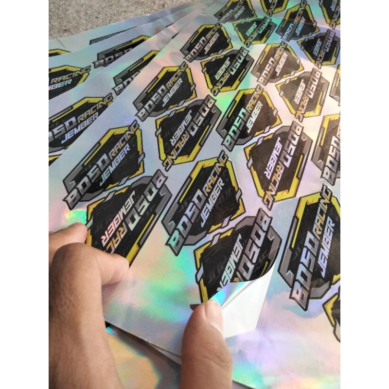 

STIKER HOLOGRAM CUSTOM TAHAN AIR