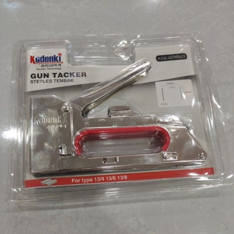 

KODENKI Gun Tacker R23 / KODENKI Staples Tembak R23 / STAPLES KAYU R23
