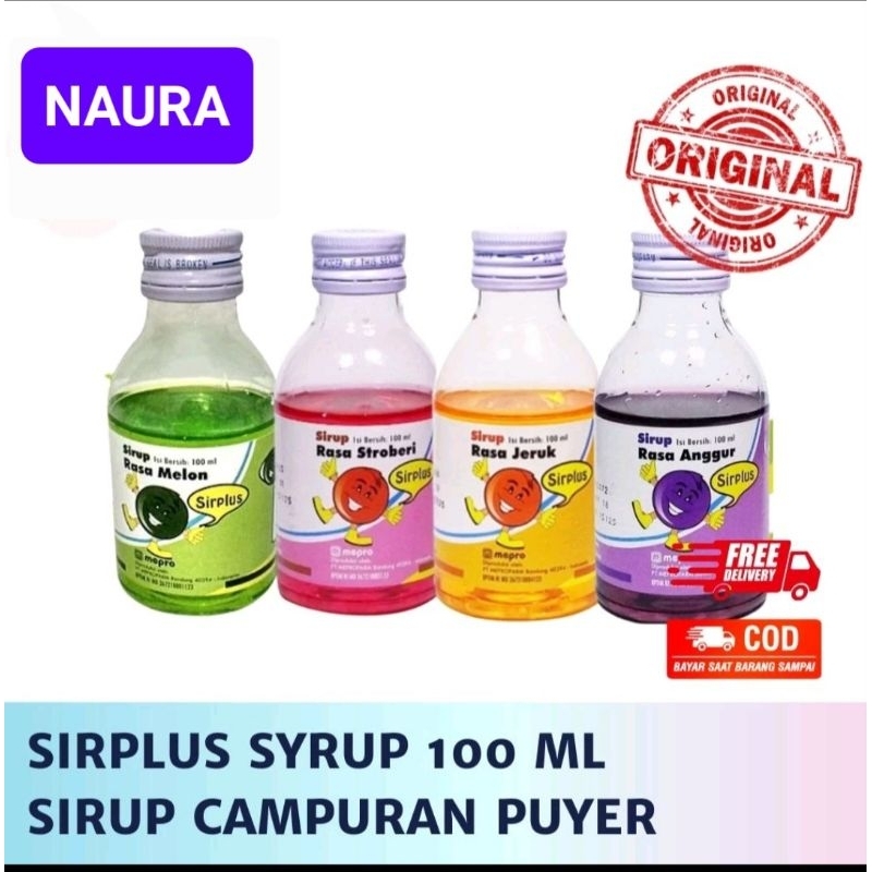 

SIRPLUS SIRUP PEMANIS PUYER ANAK