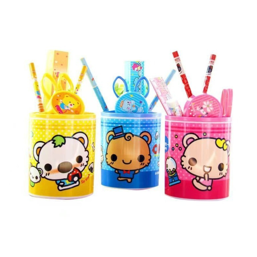 

Alat tulis paket 1098 Stationery Set Tempat Pensil Souvenir Ulang Tahun Anak Kado