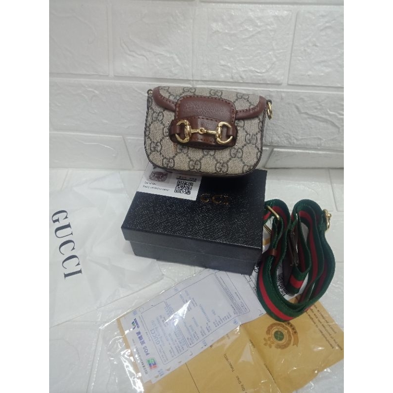 SELEMPANG STRAP WALLET HORSEBIT PREMIUM