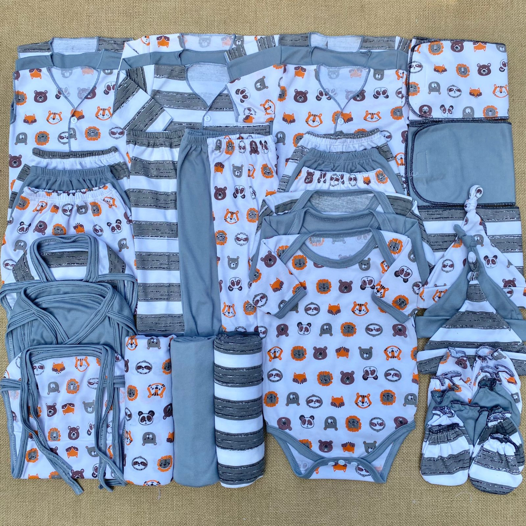 45 Pcs Baju Bayi Baru Lahir Paket Hemat Brojol Baby Paket Komplit Bayi Baru Lahir ASYAM BABY