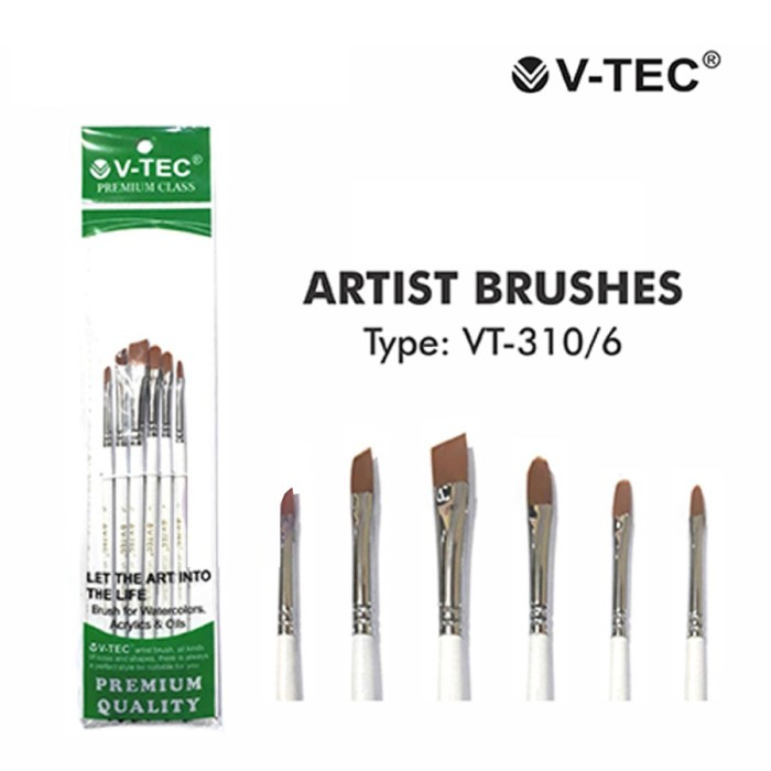 

Brush / Kuas V-Tec Premium VT310/6