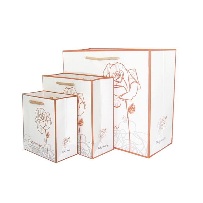 

Paperbag Golden Rose Thank You - termasuk tali