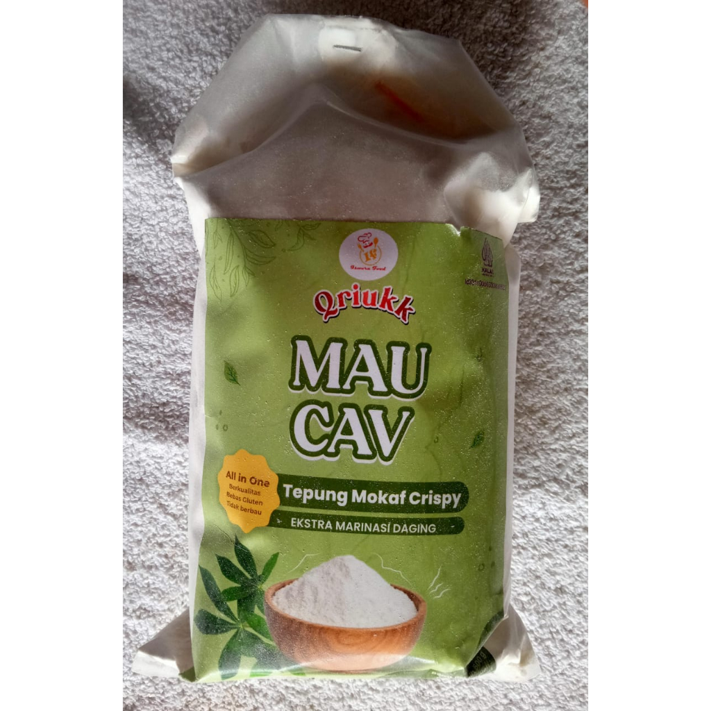 

QRIUKK MAU CAV! TEPUNG MOKAF CRISPY