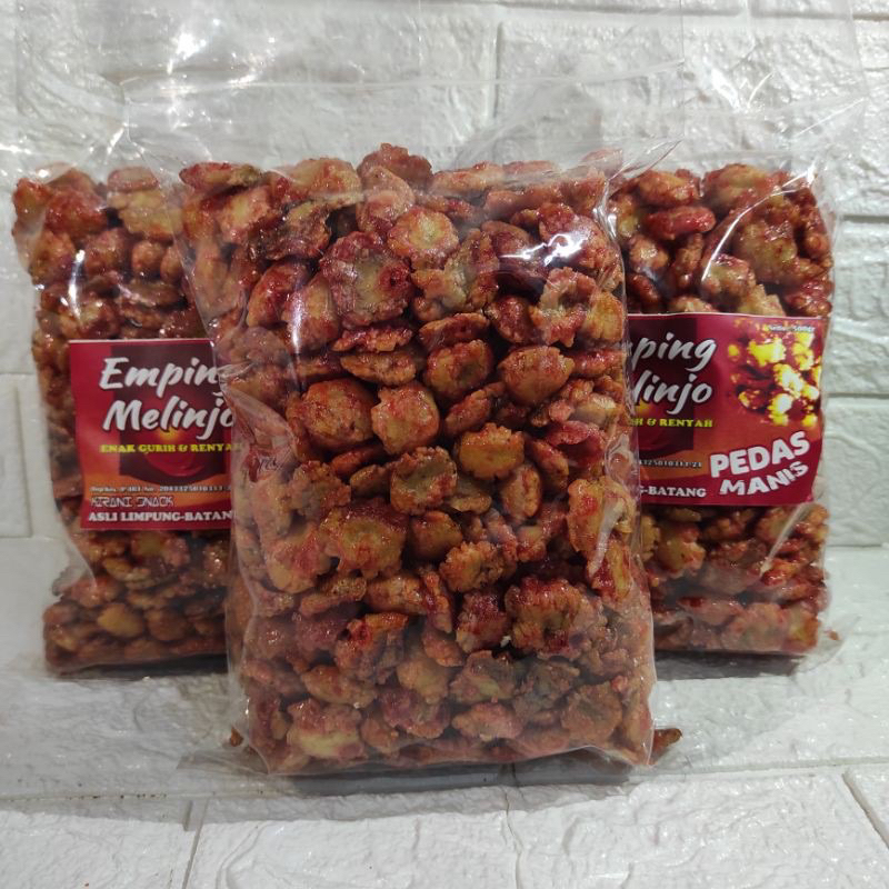 

EMPING MELINJO MATANAG RASA PEDAS MANIS 1Kg ASLI PRODUKSI LIMPUNG