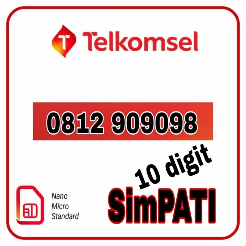 Nomor cantik 10angka angka simpati 10digit 10 digit nocan no cantik Nomer kartu perdana telkomsel si