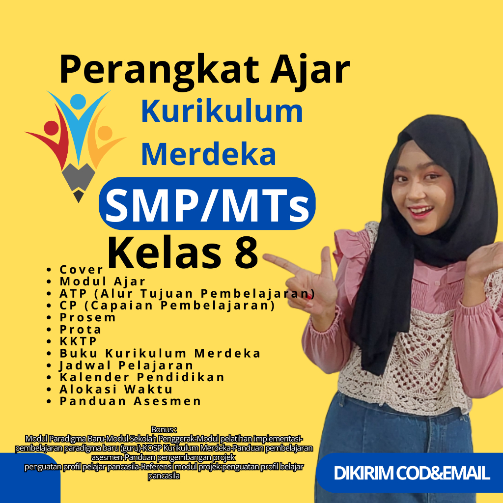 

PERANGKAT AJAR KURIKULUM MERDEKA SMP MTs KELAS 8 FASE D