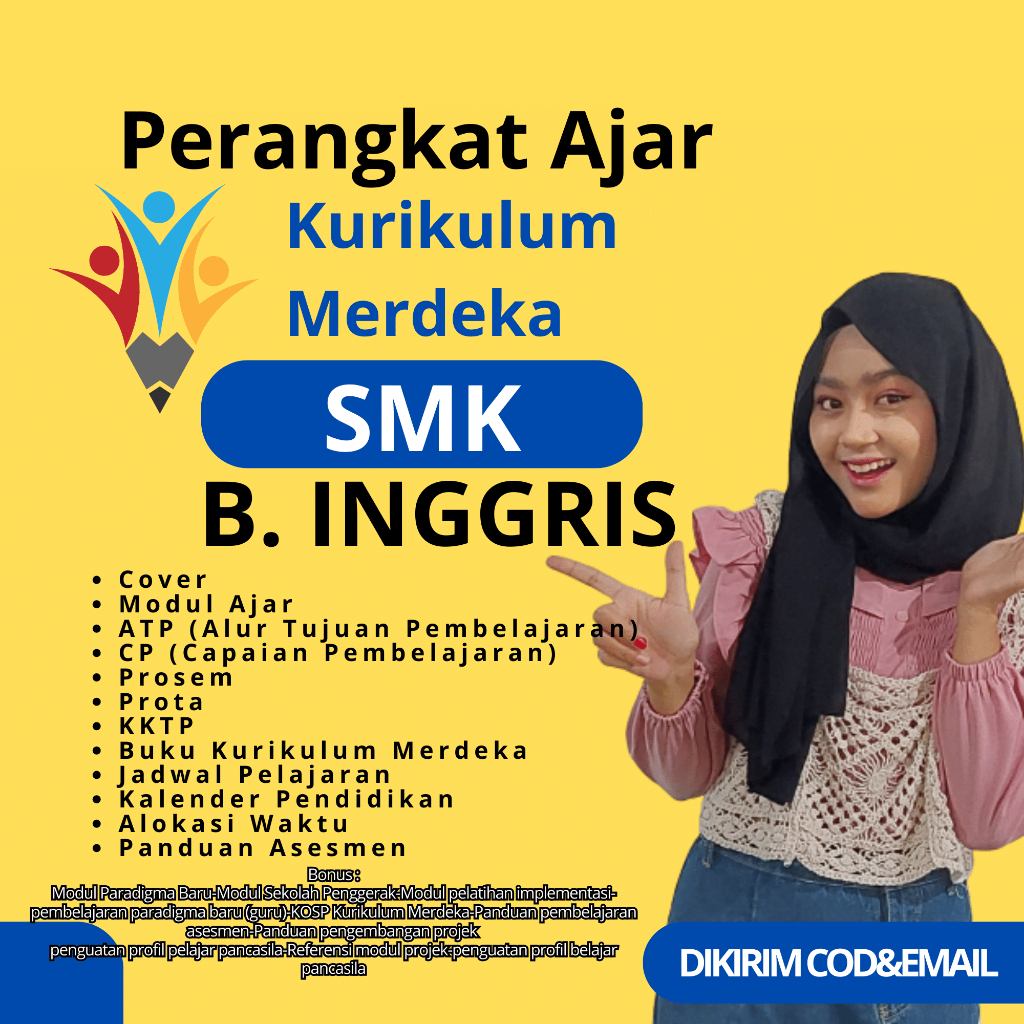 

MODUL AJAR BAHASA INGGRIS KURIKULUM MERDEKA SMA/SMK FASE E-F