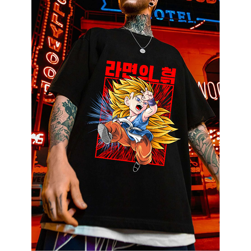 Baju Kaos atasan cowok distro Dragon Ball V2