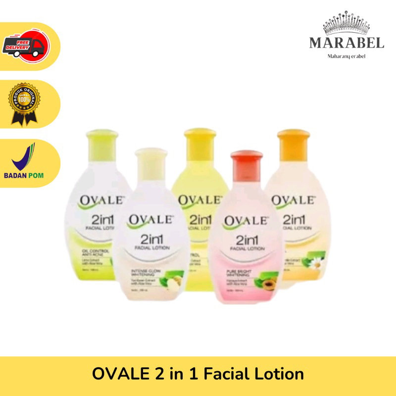 OVALE 2 in 1 Facial Lotion micellar water