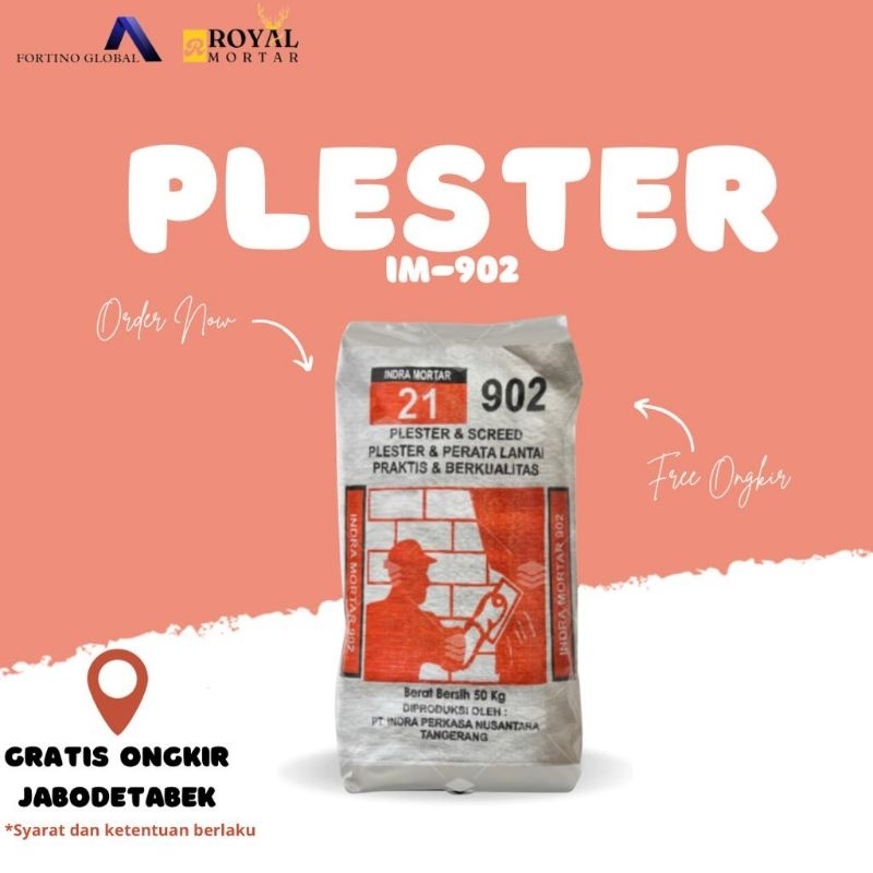 Semen Instan Mortar | PLESTER | IM-902 Royal Mortar