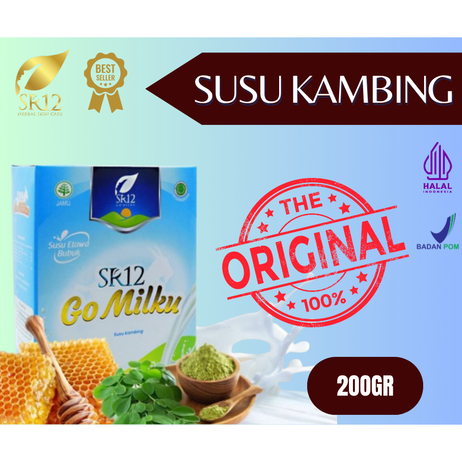 

GO MILKU SR12 SUSU KAMBING ETAWA HALAL BPOM MENINGKATKAN KESEHATAN IMUN TUBUH MELANCARKAN ASI 200gr