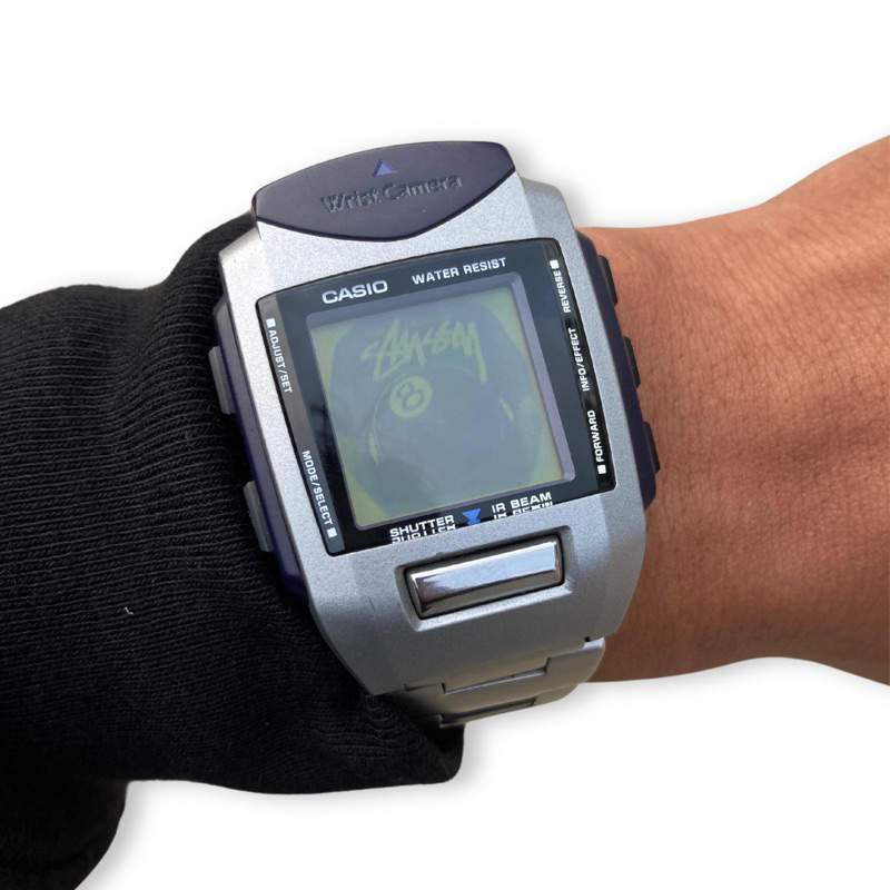 Vintage Casio (WQV-1) Wrist Camera Watch