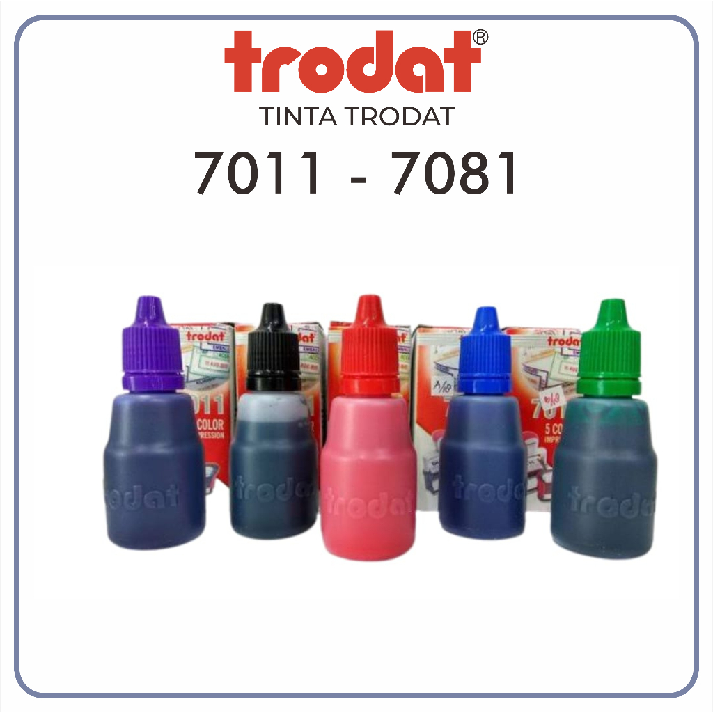 

TINTA TRODAT 25ml | SEMUA TYPE | ORIGINAL, PLASTIK/TANYAKAN STOCK DAHULU