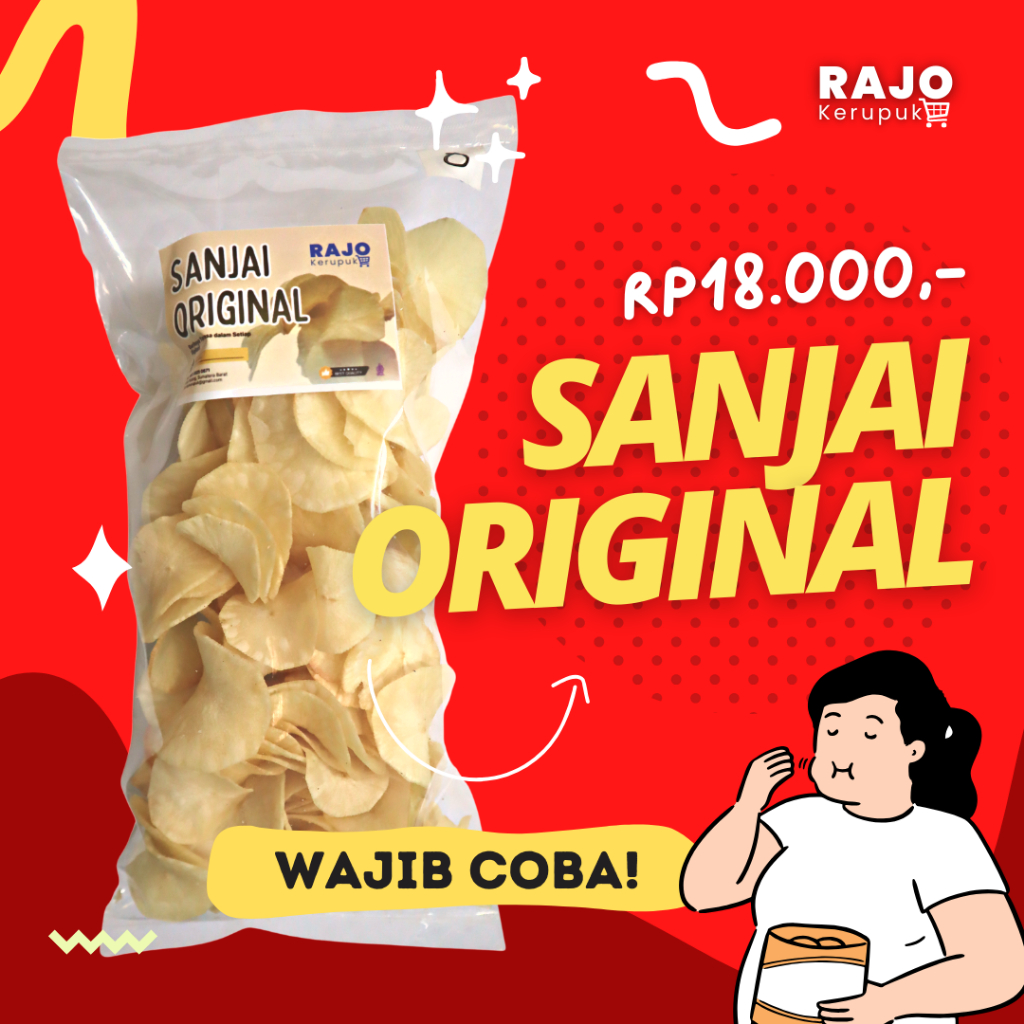 

Sanjai Original Rajo Kerupuk