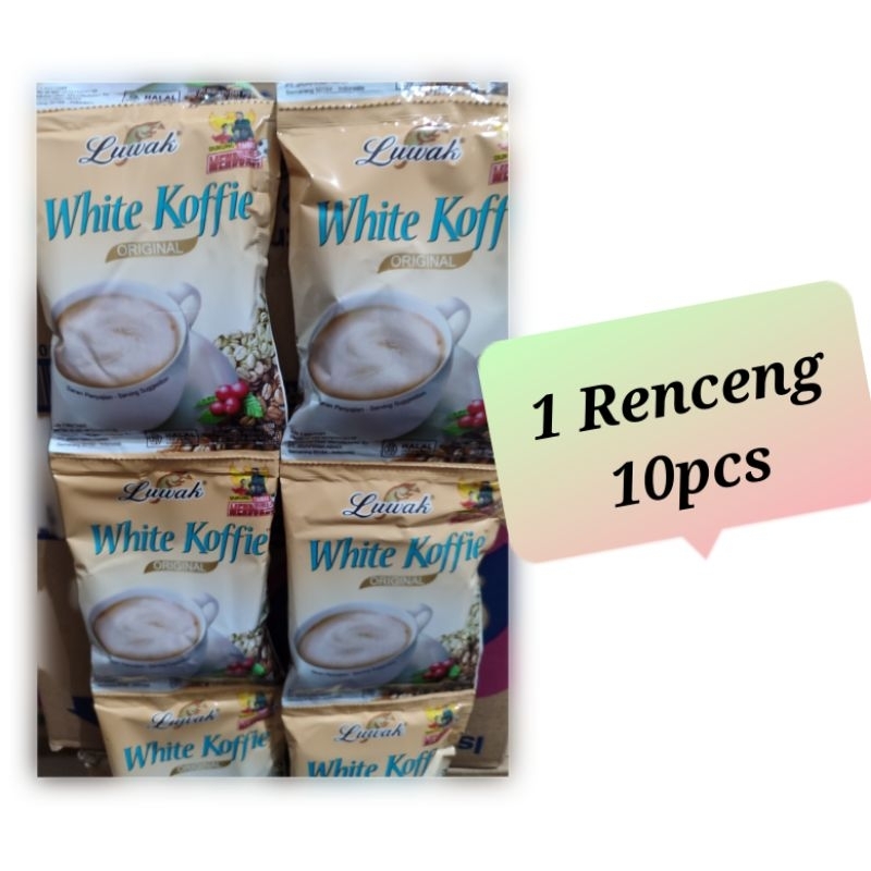 

Luwak White Koffie Original 10pcs 1Renceng