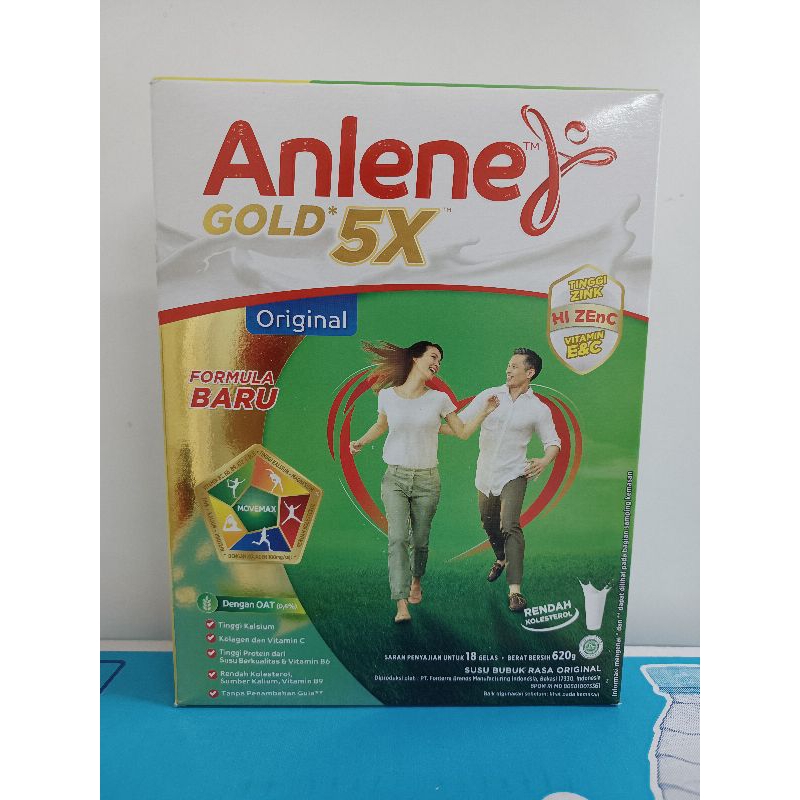 

Anlene Gold Plus 5X Hi-Calcium Original 620G