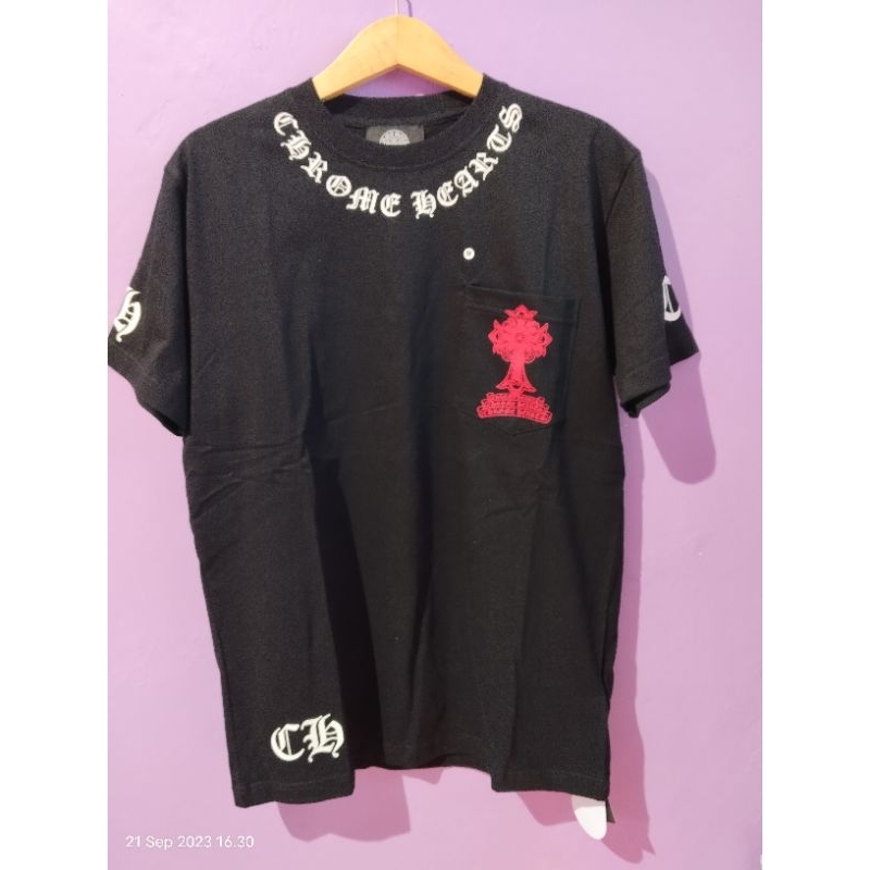 Kaos Chrome Hearts Black (PREMIUM)