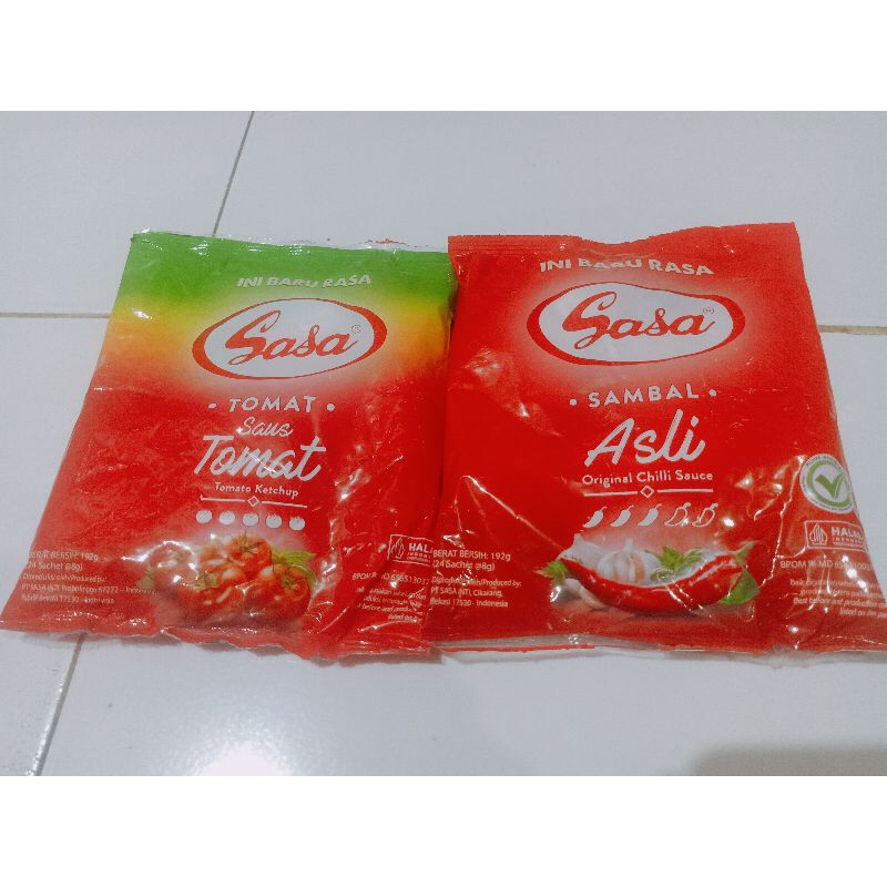 

Sasa sambal dan tomat isi 24 sachet
