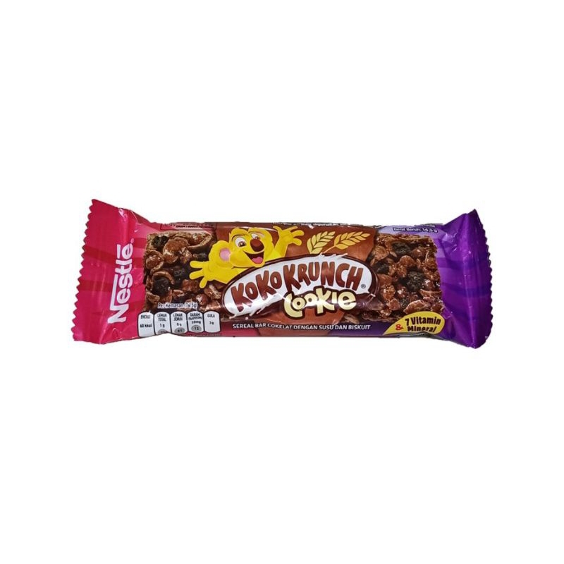 

Koko Krunch sereal Bar cokelat Susu Biskuit 14,5 g