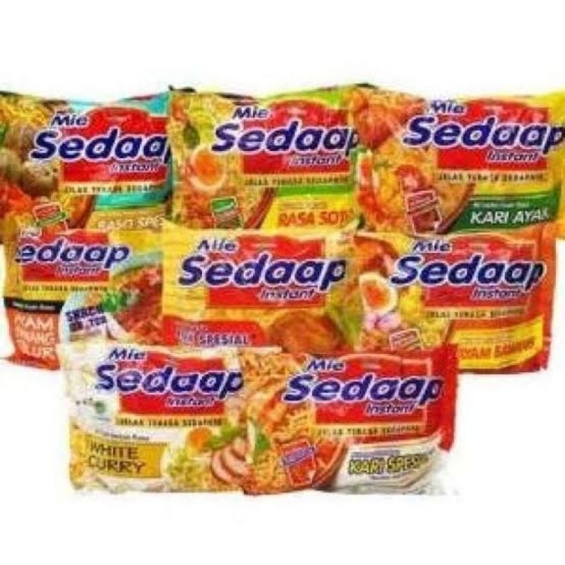 

Mie sedaap Mix 6pcs