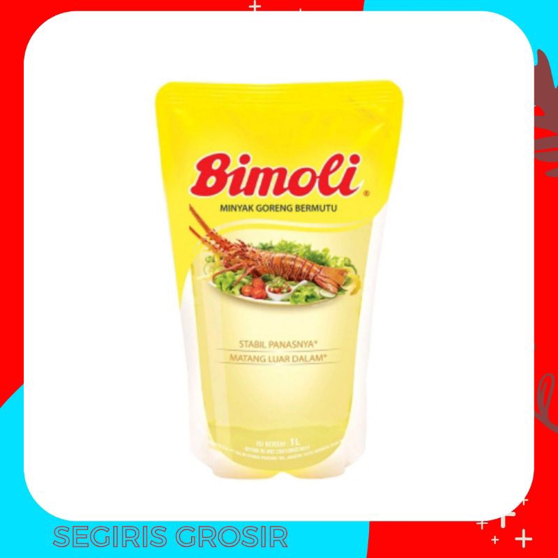 

Minyak goreng BIMOLI Klasik Pouch 1 liter