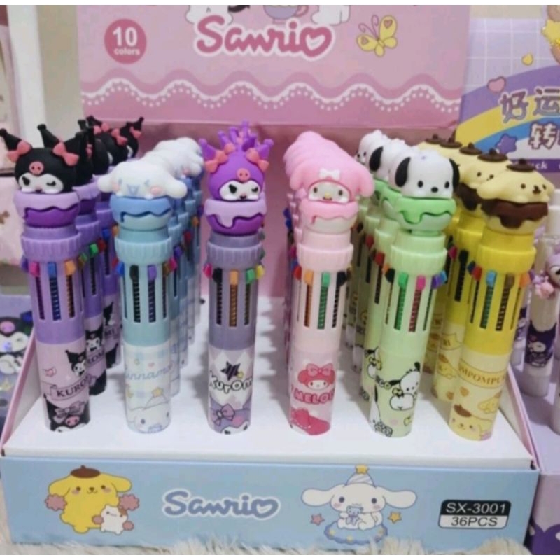 

bolpensanrio 10warna cadeshopp