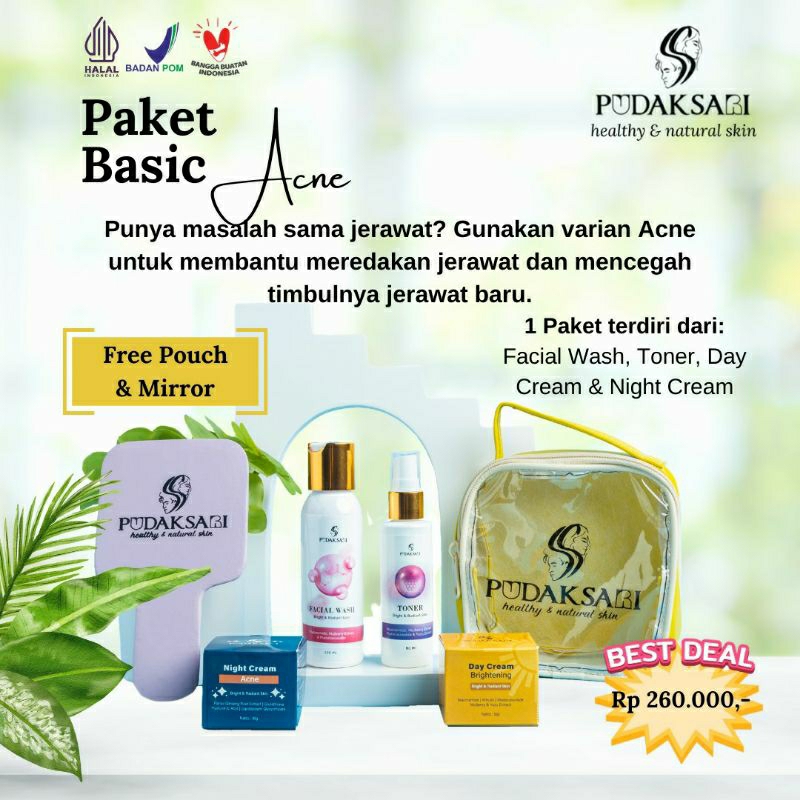 pudak sari skincare