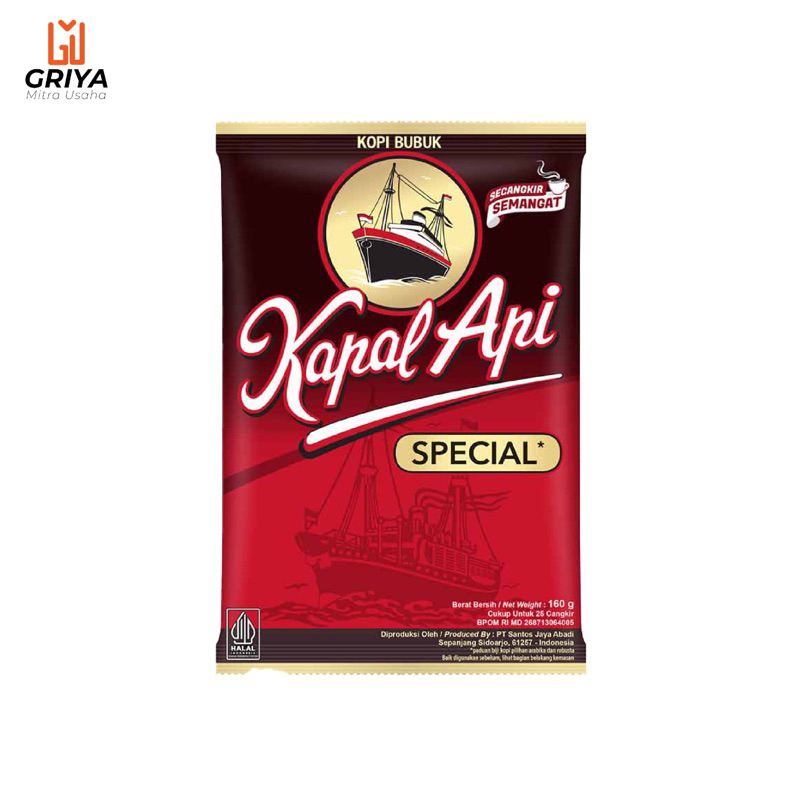 

Kopi Kapal Api Special 160 Gram
