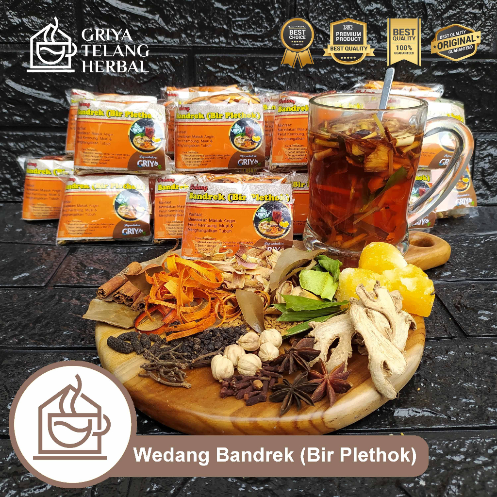 

Wedang Bandrek/Bandrex (Bir Plethok)