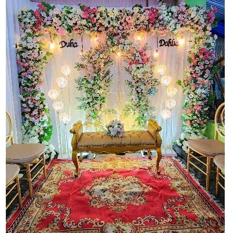 Dekorasi lamaran/ aqiqah/ wedding/ sunatan/ Tasyakuran
