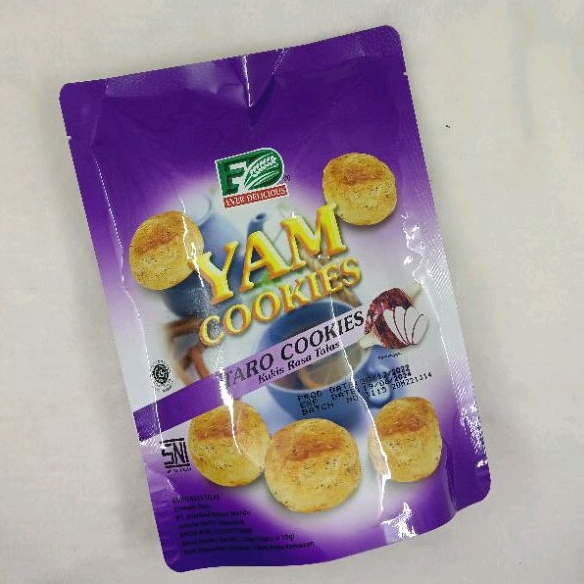 

Ever Delicious Yam Cookies / Taro Cookies / Kukis Talas 150Gr