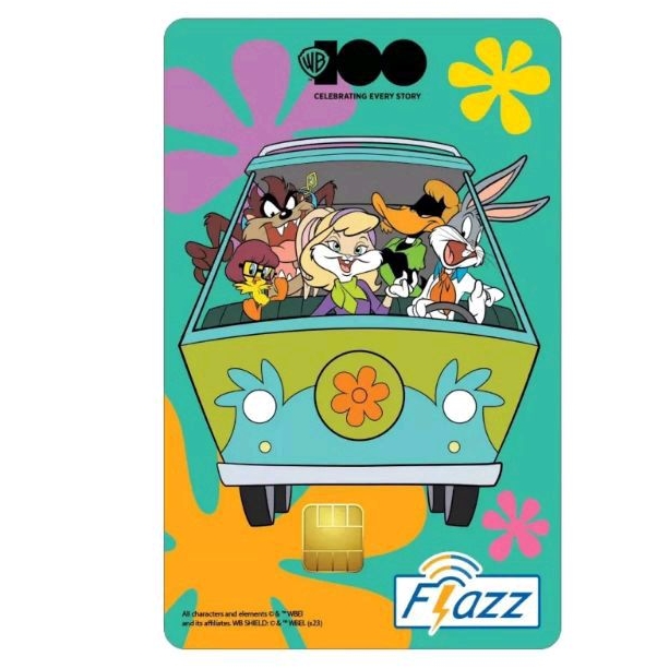 Kartu Flazz BCA SCOOBY DOO Gen 2 /Part Of Series Flazz BCA Gen-2 100th WARNER BROS/