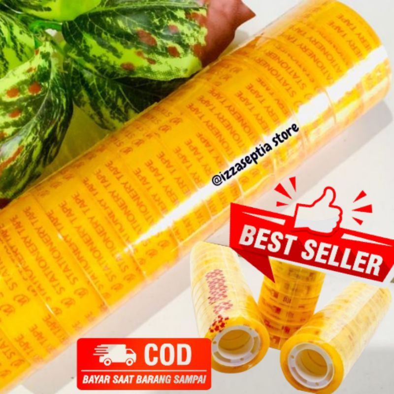 

SOLASI SELOTIP BENING STATIONERY ISI 12