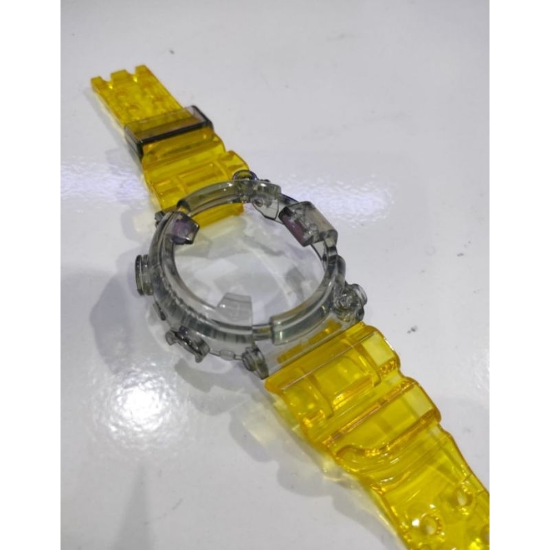 BNB FROGMAN DW 8200 SMOKE YELLOW BEZEL STRAP CASIO G SHOCK