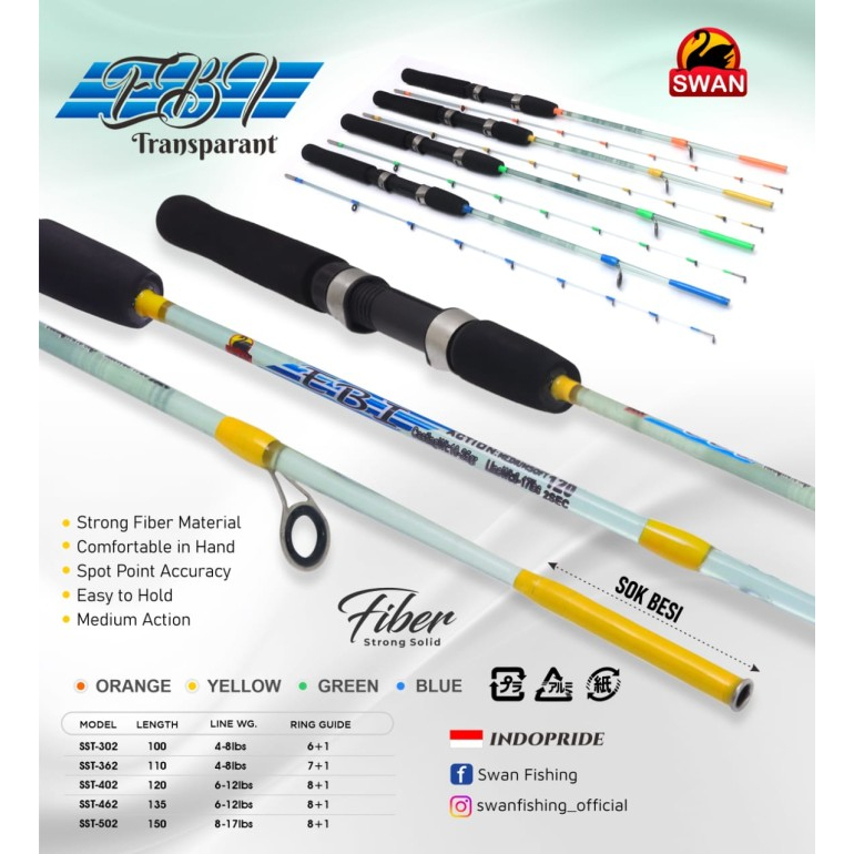 Joran Udang Transfaran - Swan Ebi