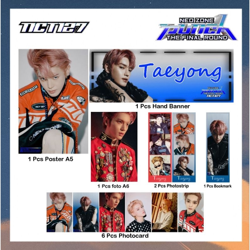 Set Fankit KPOP NCT 127 punch NCT jaehyun taeyong