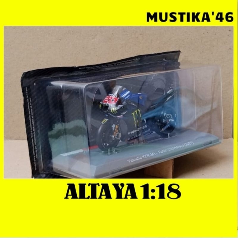diecast motogp Fabio Quartararo 2021 Altaya