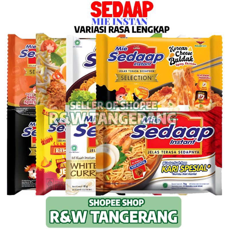 

Mie Sedaap All Varian